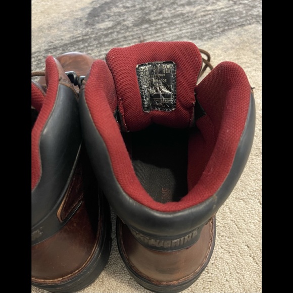 Wolverine Men’s Heavy Duty Strong Brown Boots - Picture 12 of 12